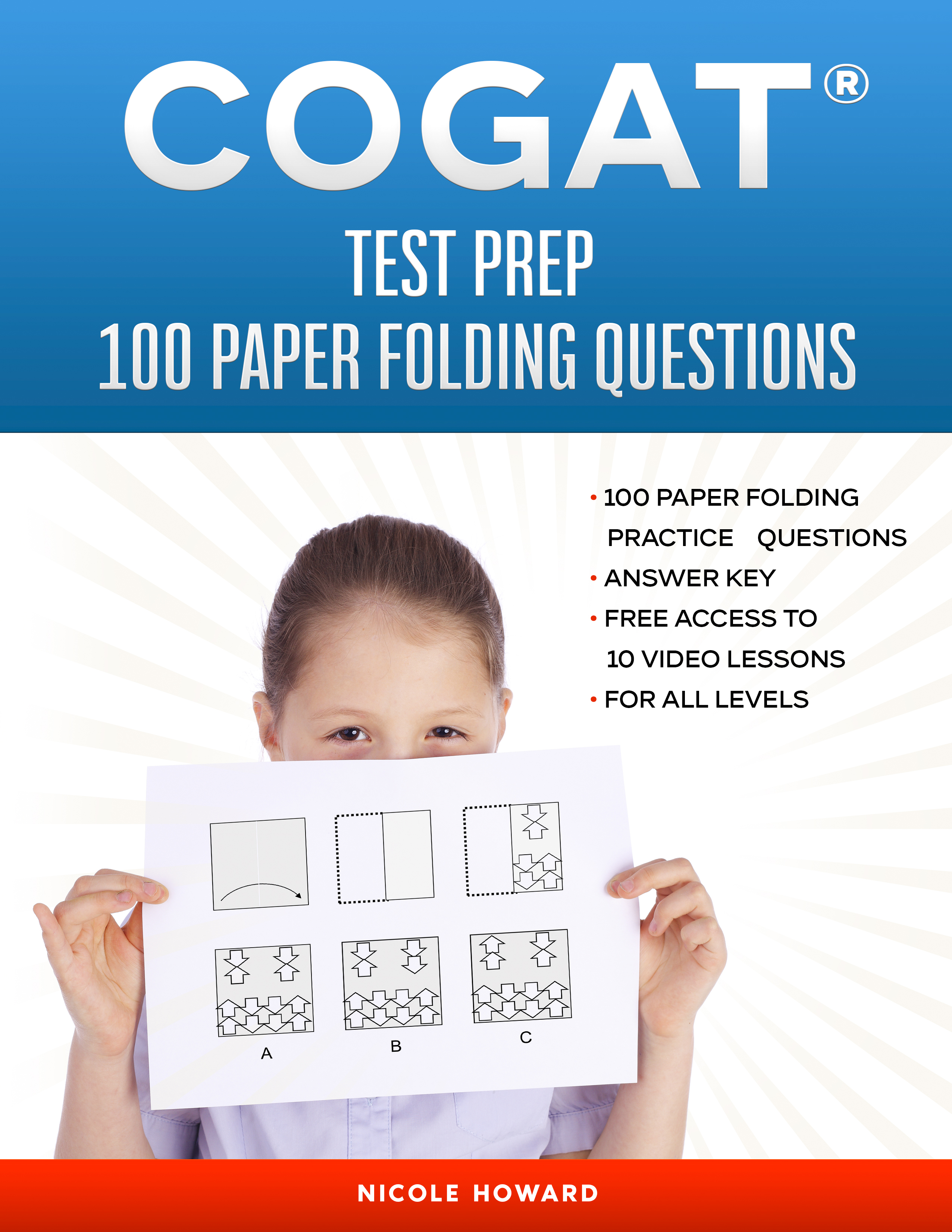 COGAT TEST PREP 100 PAPER FOLDING QUESTIONS