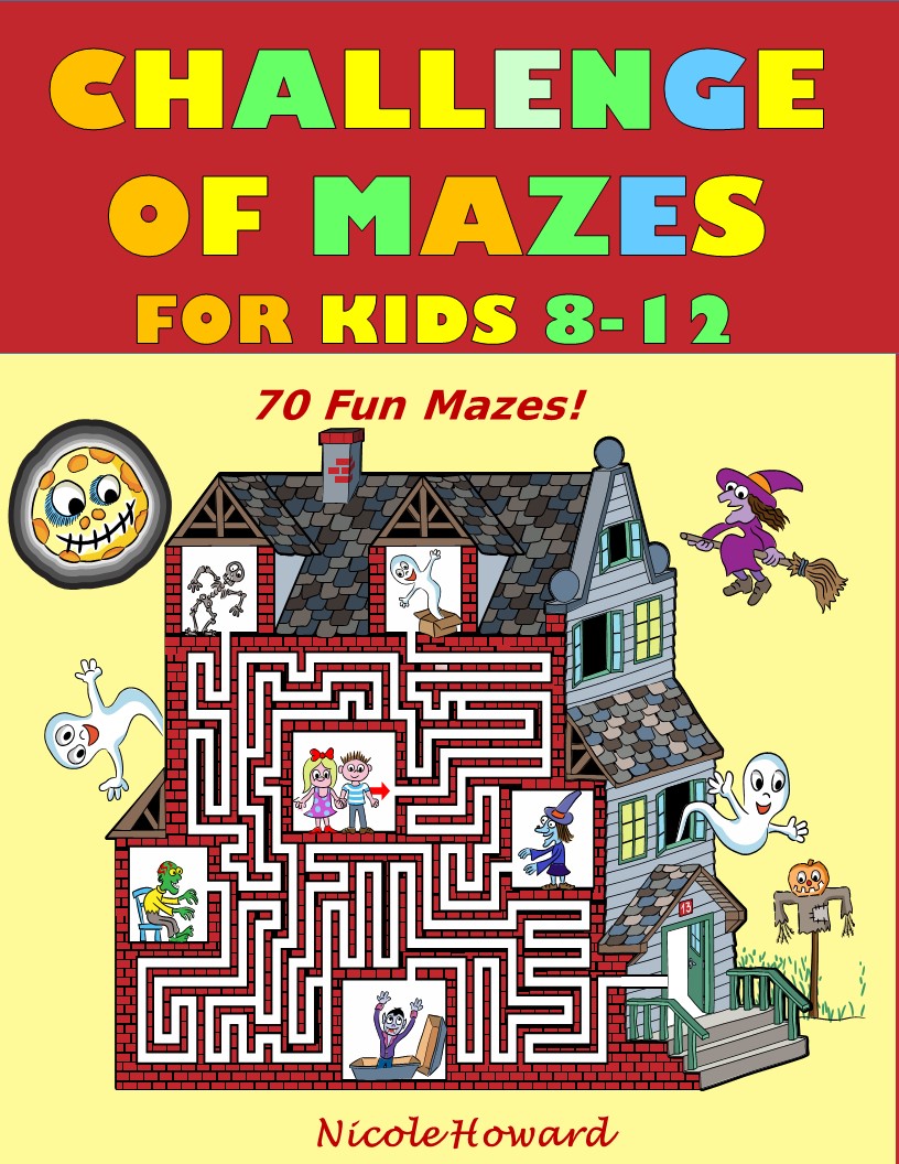 challenge of mazes for kids 8-12